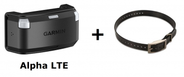 Garmin Alpha LTE + Halsband schwarz / SET!